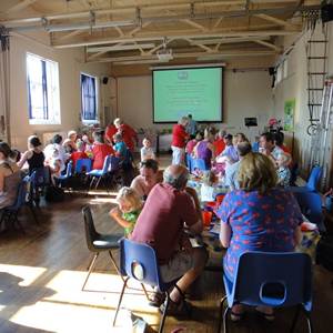 A photo from a Messy Church meeting